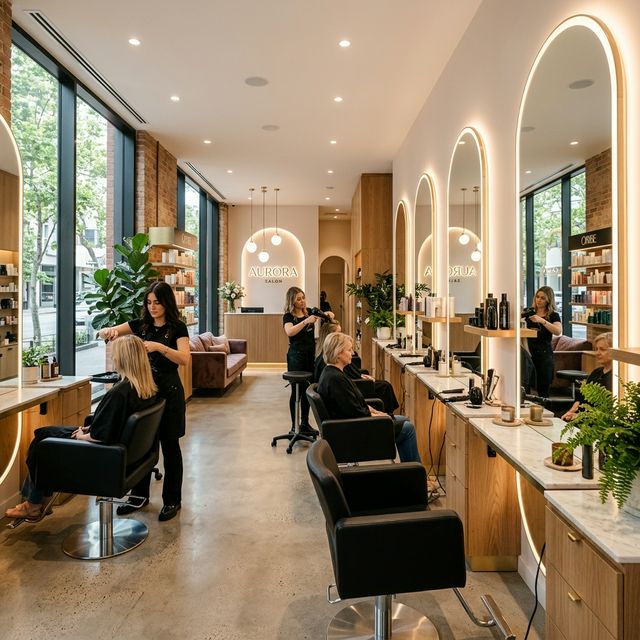 Kaderníctva a salóny